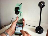 Mobile Usability - Test mit Kamera direkt am Handy